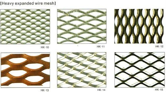 expanded wire mesh ceiling