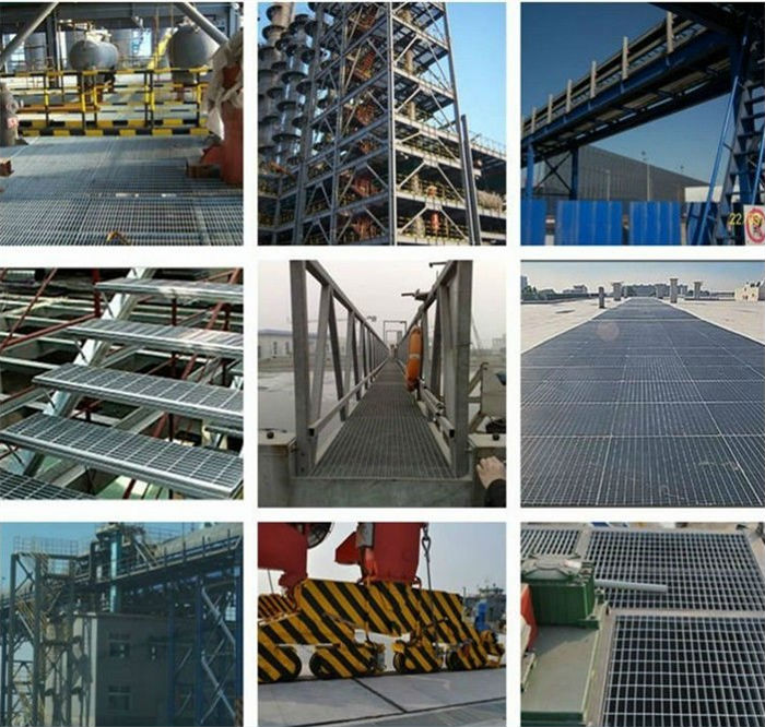 high quality pvc coated steel grating