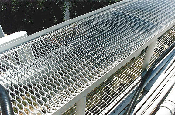 Standard Expanded Metal Mesh sheet with plastic coating