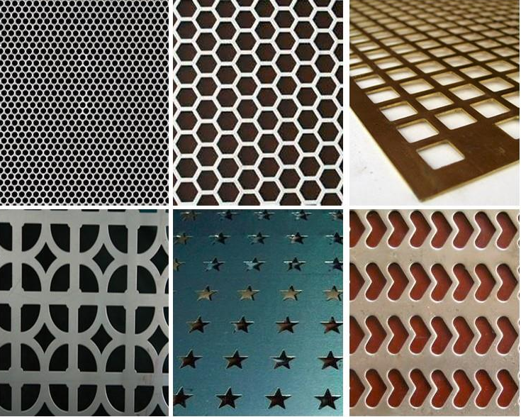 Square hole perforated metal wire mesh plate