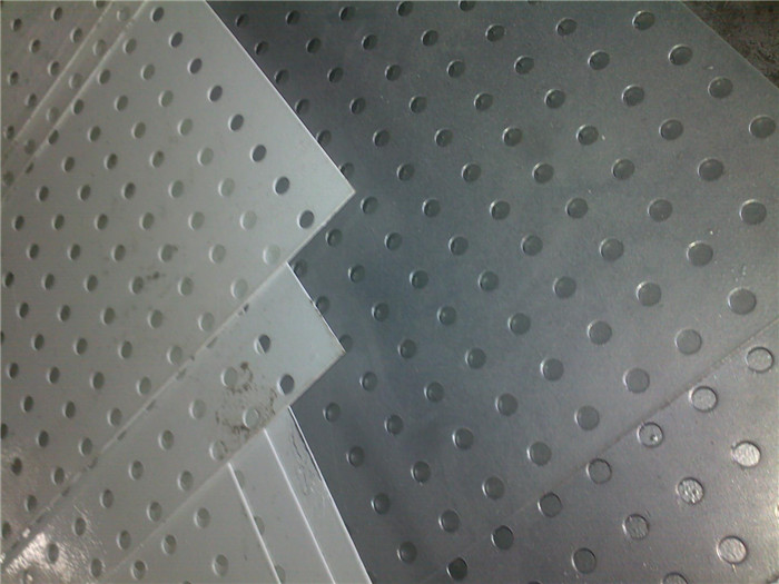 hexagonal hole perforated sheet metal