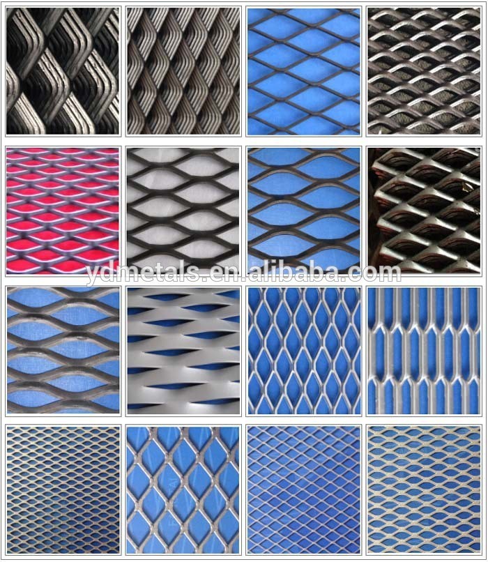 decorative aluminum expanded metal mesh panels