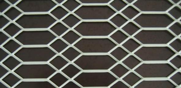 plastic coated expanded mesh flooring