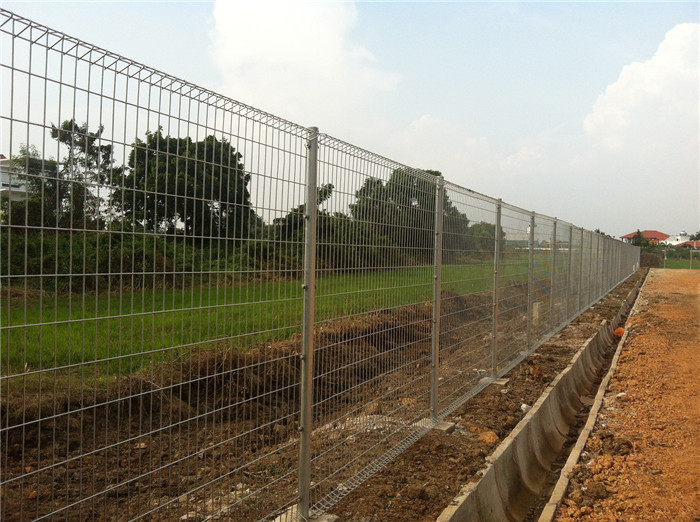 pvc coated galvanized brc fence