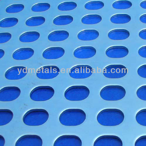 PVC coated aluminum perforated sheet/perforated metal
