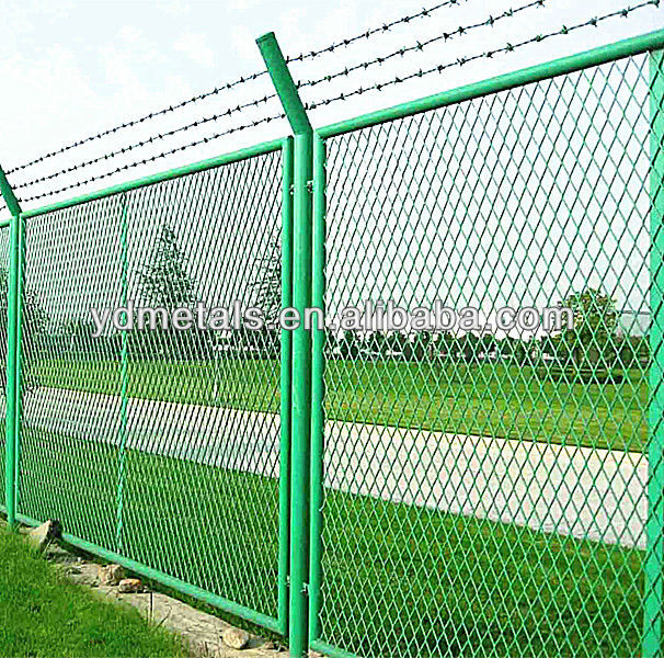 expanded metal mesh philippines fence/expanded metal mesh fence/security expanded metal fencing