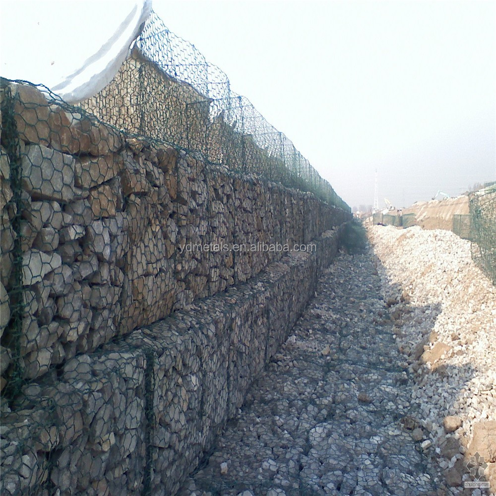 6x8 Heavy zinc gabion mattress wire mesh