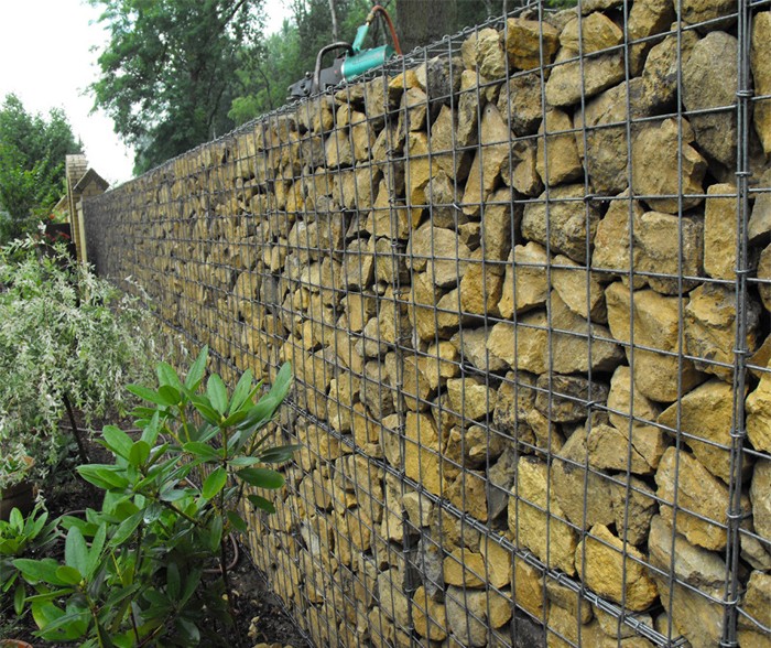 Gabion Retaining Wall Welded Gabion Cage Gabion Containment