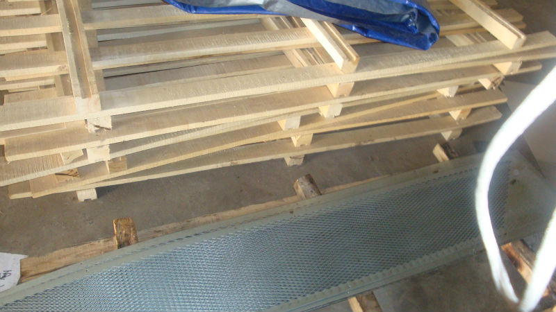 galvanized perforated metal grating